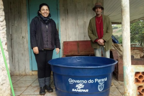 Caixas d’água do Projeto “Caixa d’Água Boa” são entregues aos beneficiários